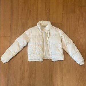 White Puffer Jacket